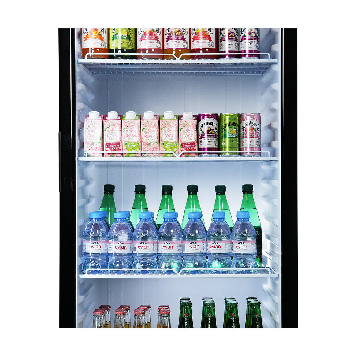 Thermaster Upright Glass Door Beverage Fridge - SDC-343B