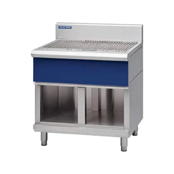 Blue Seal Evolution Series 600mm Solid Fuel Grill - Cabinet Base - SF60-CB