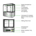 BONVUE Cake Display - SF840V
