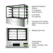 BONVUE Cake Display - SF850V
