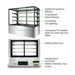 Bonvue 4 Tier Cake Display 1800mm - SF860V