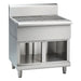 Waldorf 800 Series 900mm Solid Fuel Grill - 215mm Splashback Version - Cabinet Base - SF8900-CB
