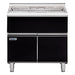 Waldorf Bold 900mm Solid Fuel Grill - Low Back Version - Cabinet Base with Doors - SFLB8900-CD