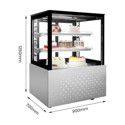 Bonvue Chilled Food Display 3 Tier 900mm - SG090FA-2XB