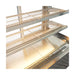 Bonvue Heated Food Display 3 Tier Sliding Doors 900mm - SG090FE-2XB