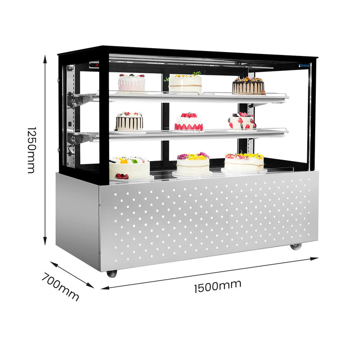 Bonvue Chilled Food Display 3 Tier 1500mm - SG150FA-2XB