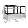 Bonvue Chilled Food Display 3 Tier 2000mm - SG200FA-2XB