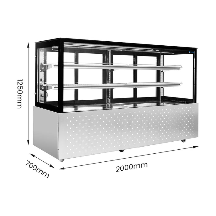 Bonvue Chilled Food Display 3 Tier 2000mm - SG200FA-2XB