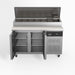 AG 2 Door Saladette Fridge – Fits 7 x 1/3 GN Trays 282L - SH2000-700