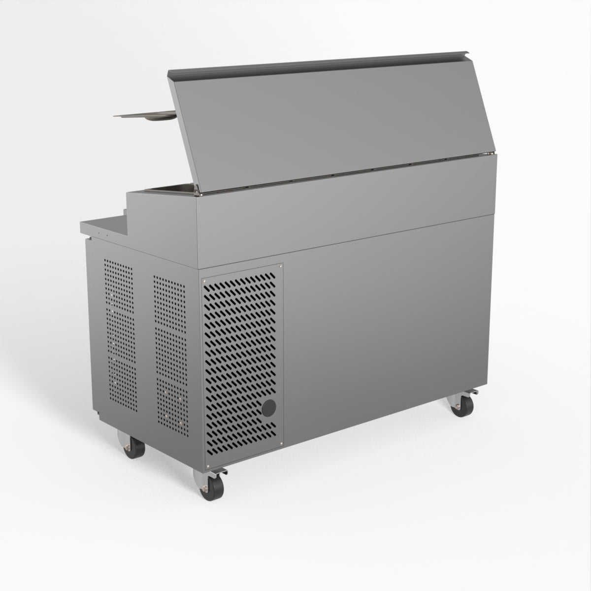 AG 2 Door Saladette Fridge – Fits 7 x 1/3 GN Trays 282L - SH2000-700