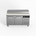AG 2 Door Saladette Fridge - 8 x 1/3 GN Trays 390L - SH2000-800