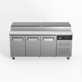AG 3 Door Saladette Fridge – Fits 8 x 1/3 GN Trays 417L - SH3000-700