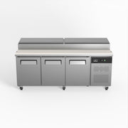 AG 3 Door Saladette Fridge - 10 x 1/3 GN Trays 580L - SH3000-800