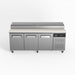 AG 3 Door Saladette Fridge - 10 x 1/3 GN Trays 580L - SH3000-800