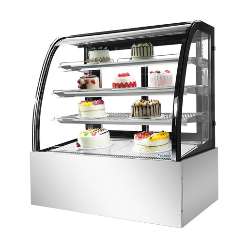 Bonvue Chilled Food Display Curved 4 Tier 1200mm - SL840