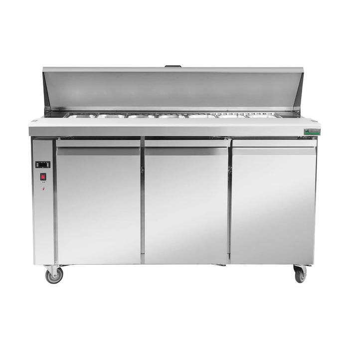 Thermaster Three Door Sandwich Bar - SLB150