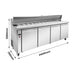 Thermaster Four Door Sandwich Bar - SLB240