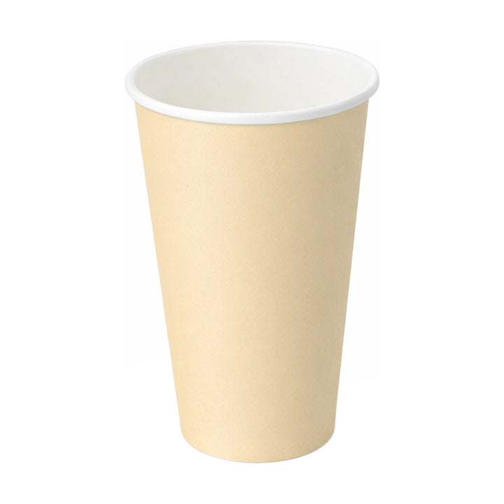 PakMax KRAFT 16oz Single Layer Hot Paper Cup - SLHPC-90-16K