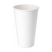 PakMax White 16oz Single Layer Hot Paper Cup - SLHPC-90-16W