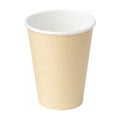 PakMax KRAFT 8oz 90mm Single Layer Hot Paper Cup - SLHPC-90-8K