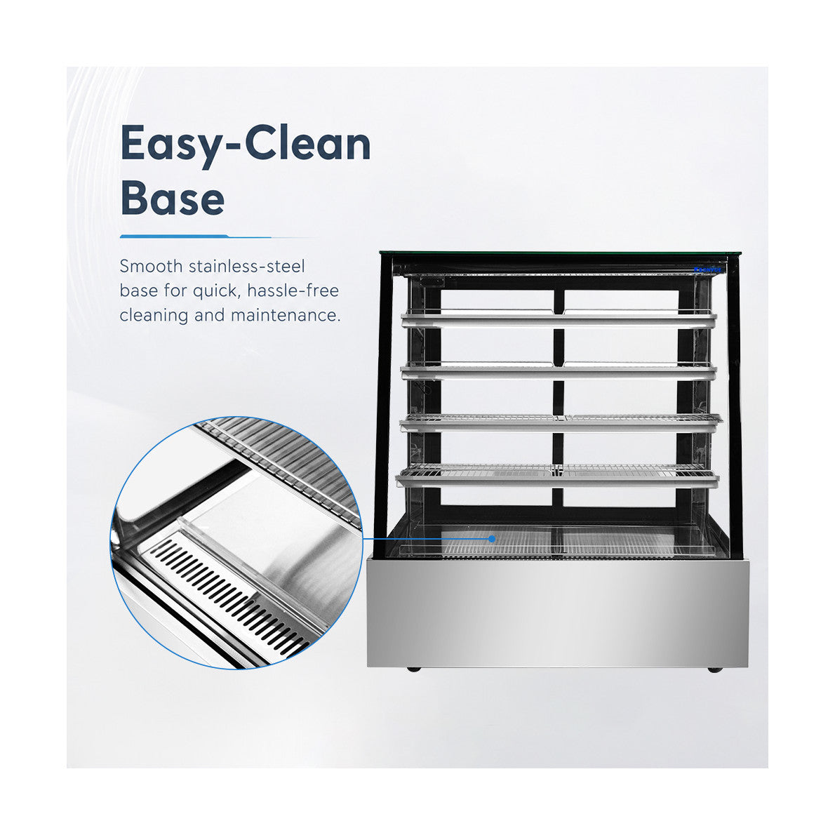 Bonvue Deluxe Chilled Display Cabinet 5 Tier 1200mm - SLP840C