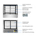 Bonvue Deluxe Chilled Display Cabinet 5 Tier 1500mm - SLP850C
