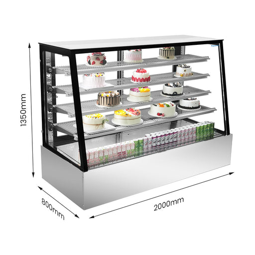 Bonvue Deluxe Chilled Display Cabinet 5 Tier 1800mm - SLP860C