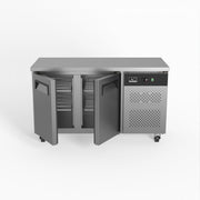 AG Commercial Two Door Worktop / Under Bench Fridge 600mm Depth 228L - SLX2100TN