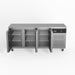 AG Commercial Three Door Worktop / Under Bench Fridge 600mm Depth 339L - SLX3100TN
