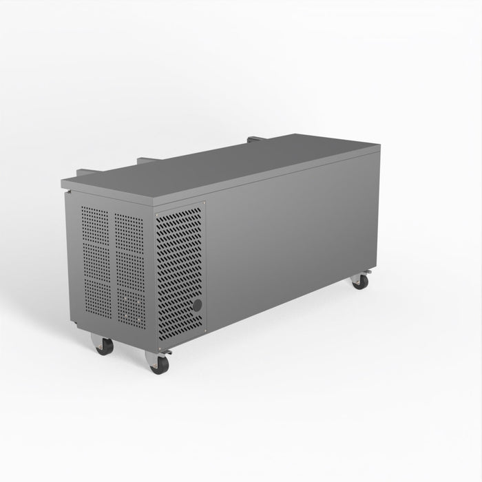 AG Commercial Three Door Worktop / Under Bench Fridge 600mm Depth 339L - SLX3100TN