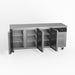 AG Commercial Three Door Worktop / Under Bench Fridge 600mm Depth 339L - SLX3100TN