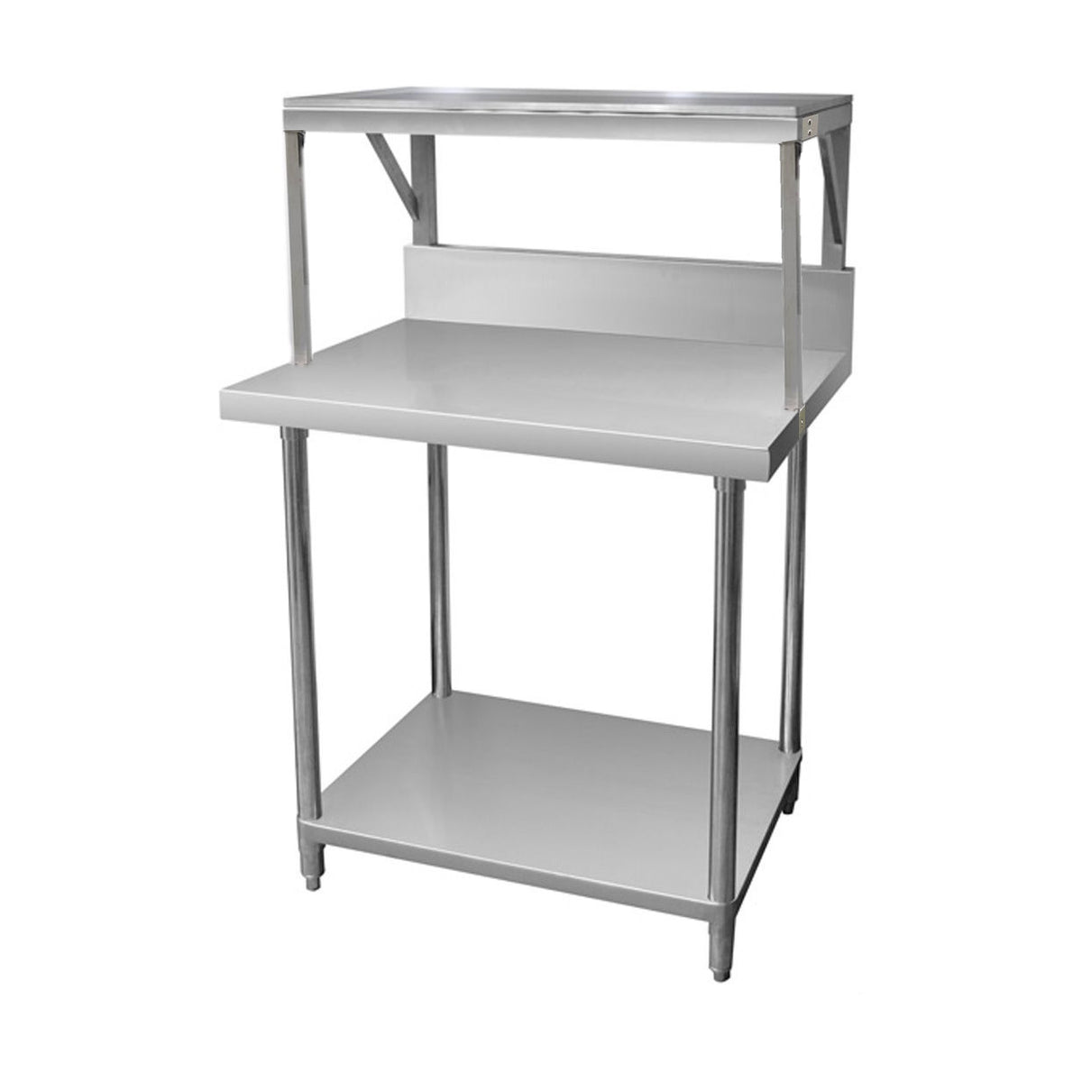 Gasmax Heavy Duty Salamander Bench with Shelf Braces - SMB-7-0900