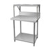 Gasmax Heavy Duty Salamander Bench with Shelf Braces - SMB-7-0900