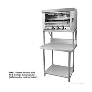Gasmax Heavy Duty Salamander Bench with Shelf Braces - SMB-7-0900