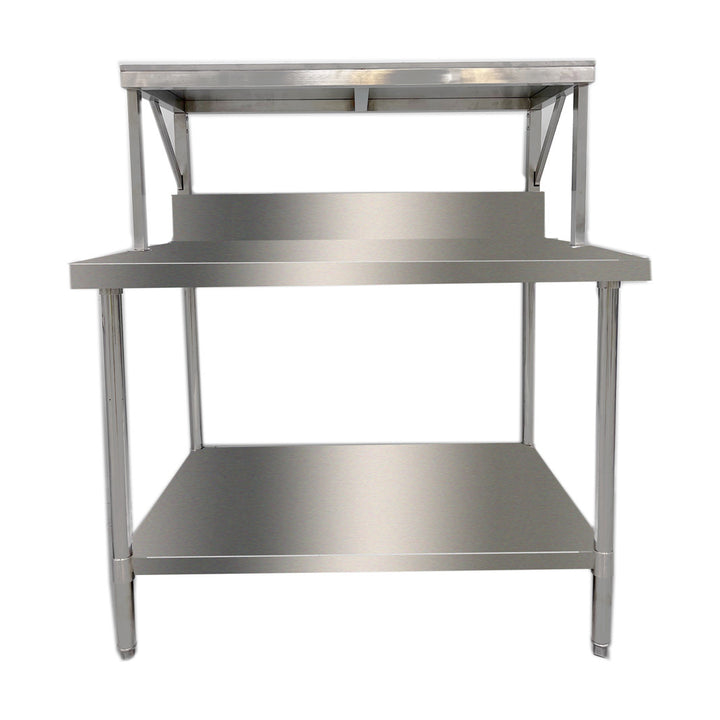 Gasmax Modular Heavy Duty Salamander Bench with Shelf Braces - SMB-8-1200