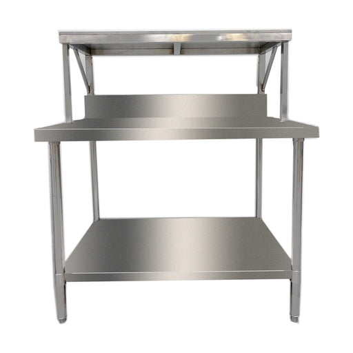 Gasmax Modular Heavy Duty Salamander Bench with Shelf Braces - SMB-8-1200
