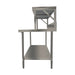 Gasmax Modular Heavy Duty Salamander Bench with Shelf Braces - SMB-8-1200