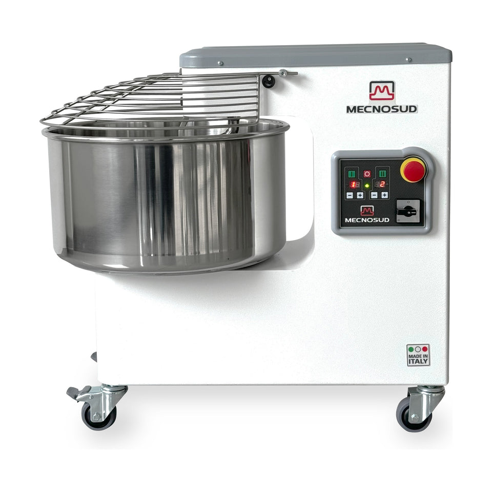 Mecnosud Fixed Head/Bowl 2 Speed Single Phase Spiral Mixer - SMM3344