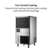 Blizzard Underbench Granular Ice Maker 60Kg - SN-068F