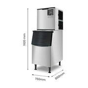 Blizzard Professional Air-Cooled Ice Maker 450kg - SN-1000P