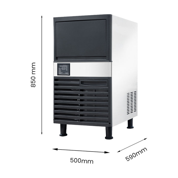 Blizzard Under Bench Ice Maker Air Cooled 55kg - SN-120P