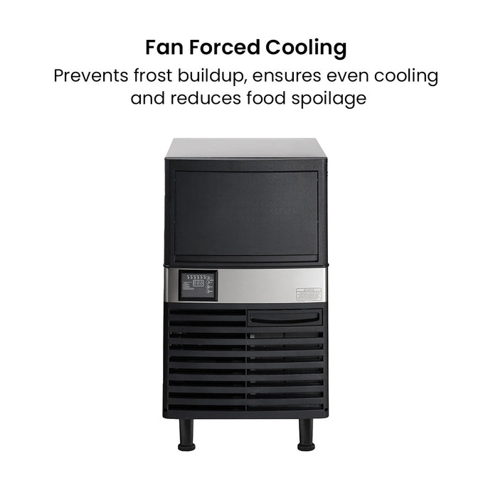 Blizzard Under Bench Ice Maker Air Cooled 18kg - SN-120P