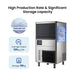 Blizzard Granular Ice Maker 120kg - SN-128F