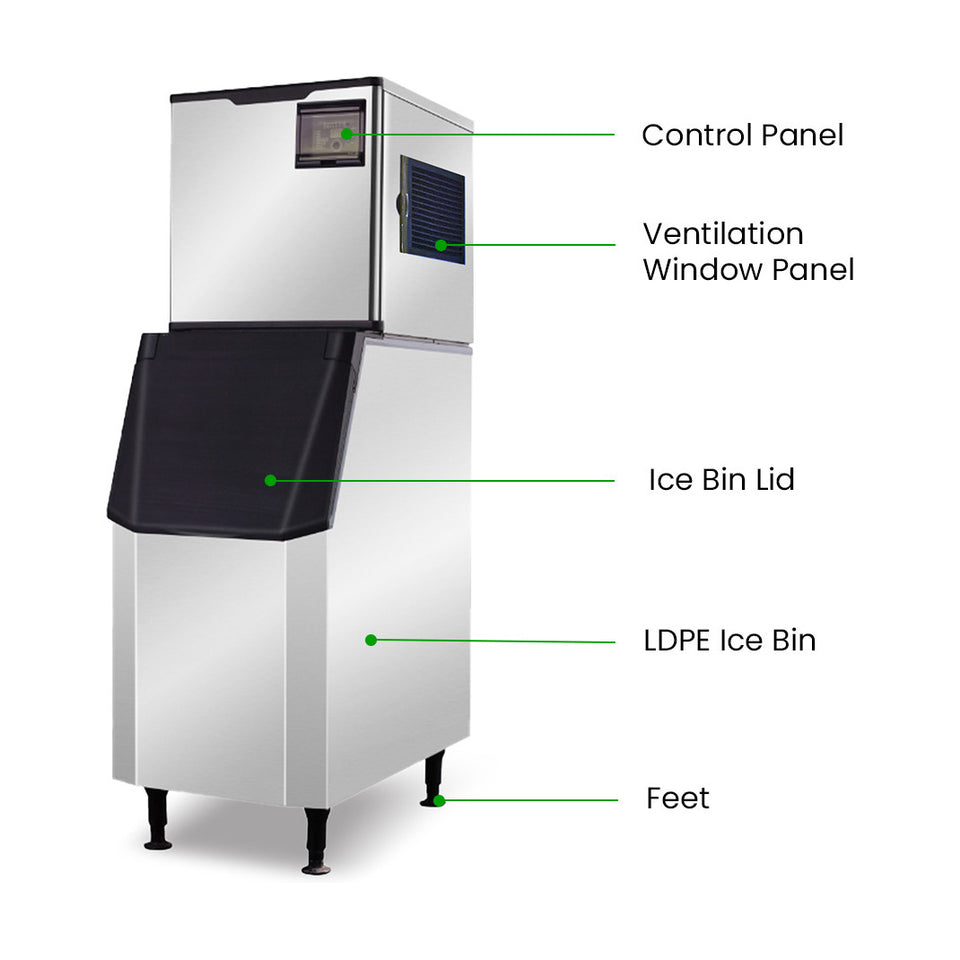 Blizzard Professional Ice Maker 145kg - SN-145C
