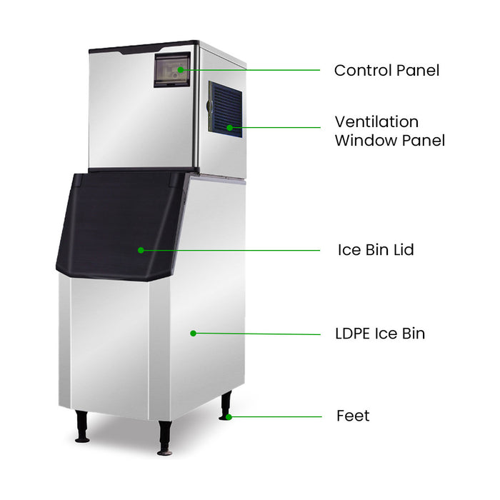 Blizzard Professional Ice Maker 145kg - SN-145C