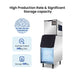 Blizzard Professional Ice Maker 145kg - SN-145C