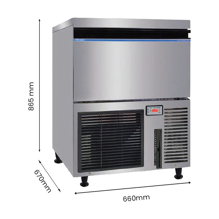 Blizzard Premium Under-Counter Ice Maker Large Cube Ice – SN-200P