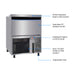 Blizzard Premium Under-Counter Ice Maker Large Cube Ice – SN-200P
