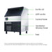 Blizzard Ice Maker Air Cooled 95kg - SN-210P