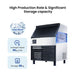 Blizzard Ice Maker Air Cooled 95kg - SN-210P